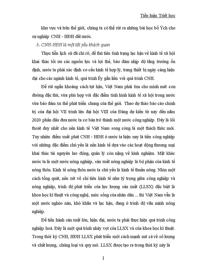 image for page CNH HĐH và vai trò của nó trong sự nghiệp xây dựng chủ nghĩa xã hội ở nước ta 1