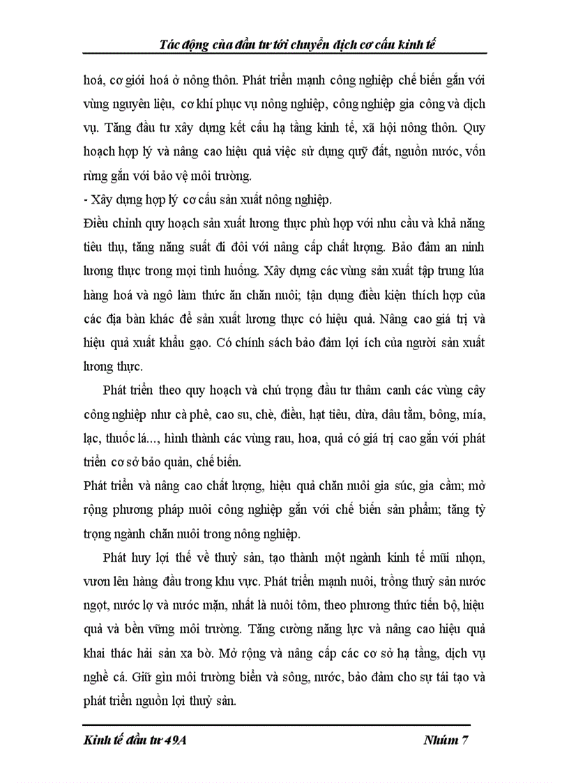 image for page Tác động của đầu tư đến chuyển dịch cơ cấu kinh tế ở Việt nam 1