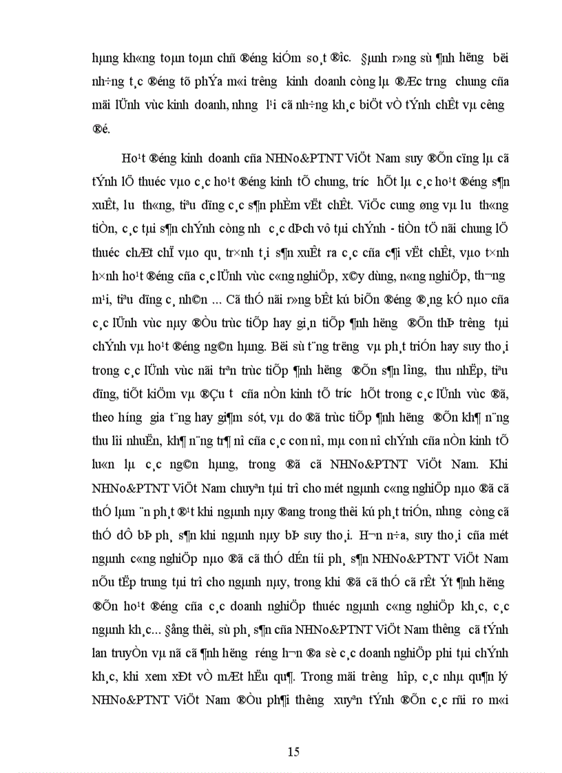 image for page Đổi mới cơ chế quản lý hoạt động kinh doanh của Ngân hàng Nông nghiệp và Phát triển Nông thôn Việt Nam trong nền kinh tế thị trường 1