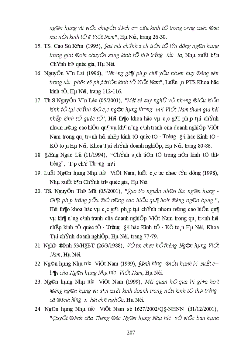 image for page Đổi mới cơ chế quản lý hoạt động kinh doanh của Ngân hàng Nông nghiệp và Phát triển Nông thôn Việt Nam trong nền kinh tế thị trường 1
