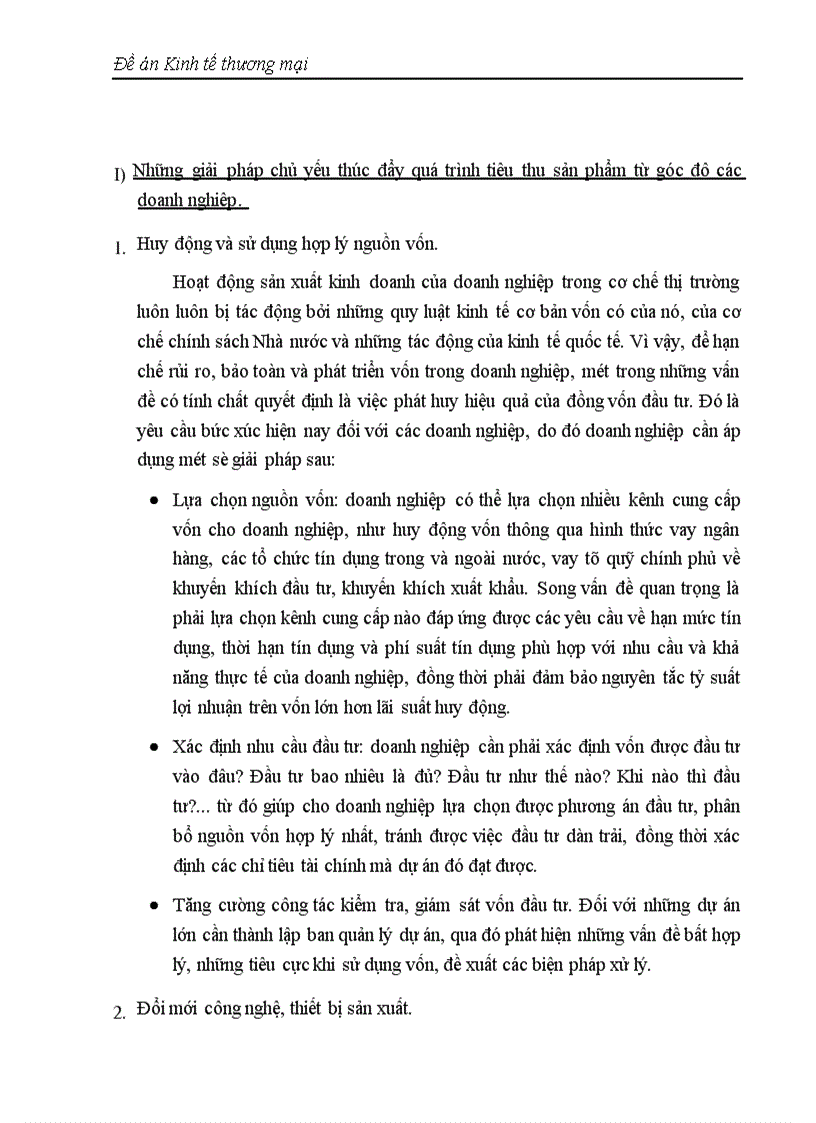 image for page Thực trạng và giải pháp về vấn đề tiêu thụ sản phẩm ở các doanh nghiệp hiện nay 1