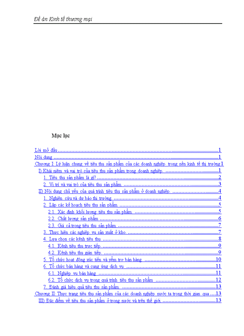 image for page Thực trạng và giải pháp về vấn đề tiêu thụ sản phẩm ở các doanh nghiệp hiện nay 1