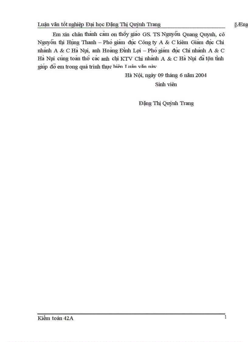 image for page Hoa n thiê n quy tri nh đa nh gia tro ng yê u va ru i ro kiê m toa n trong kiê m toa n BCTC do Công ty cô phâ n Kiê m toa n va Tư vâ n thư c hiê n