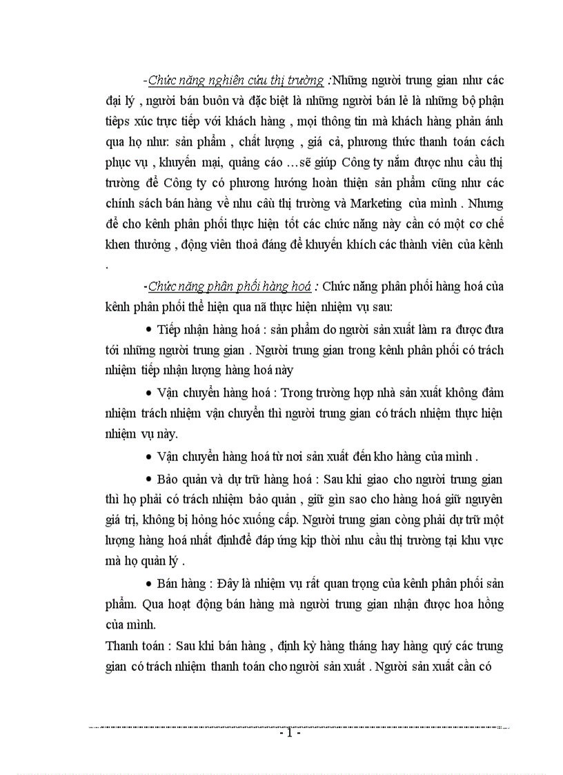 image for page Các giải pháp hoàn thiện công tác tổ chức và quản lý hệ thống kênh phân phối sản phẩm của Công ty dệt may Hà nội 1
