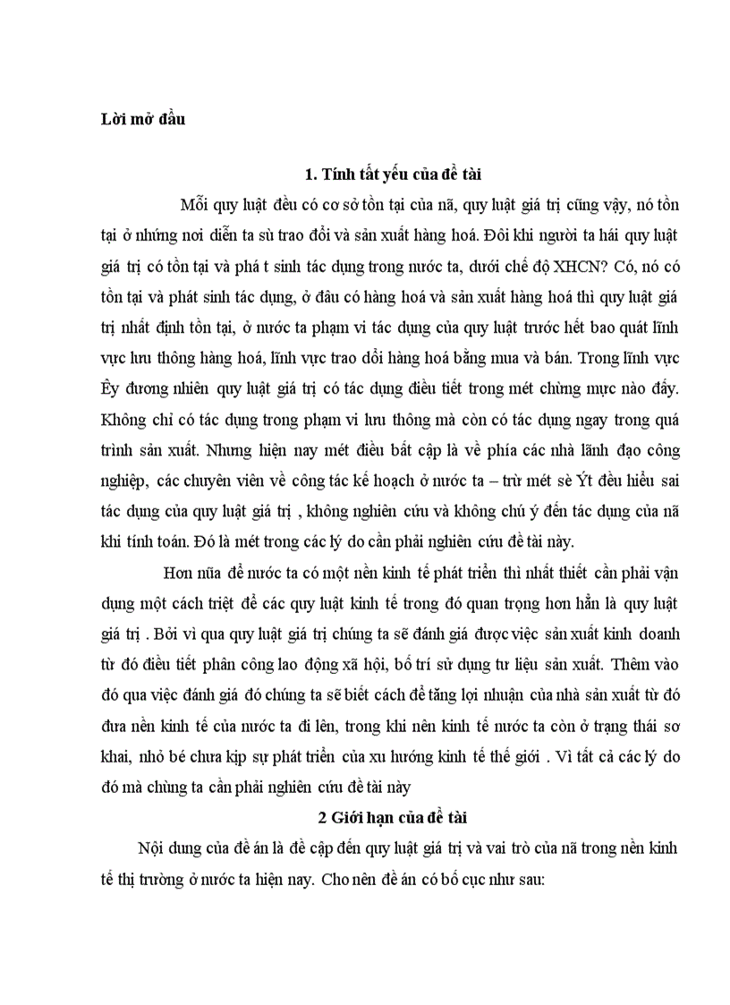 image for page quy luật giá trị và vai trò của nó trong nền kinh tế thị trường ở nước ta hiện nay 1