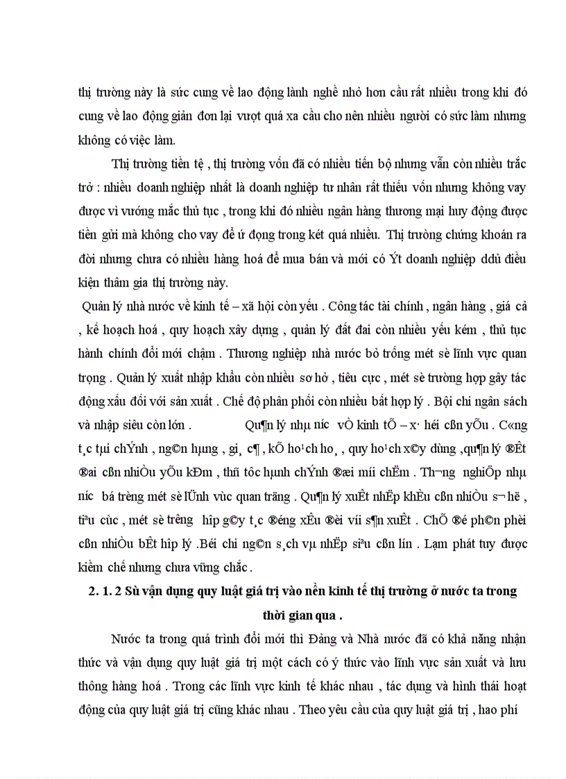 image for page quy luật giá trị và vai trò của nó trong nền kinh tế thị trường ở nước ta hiện nay 1