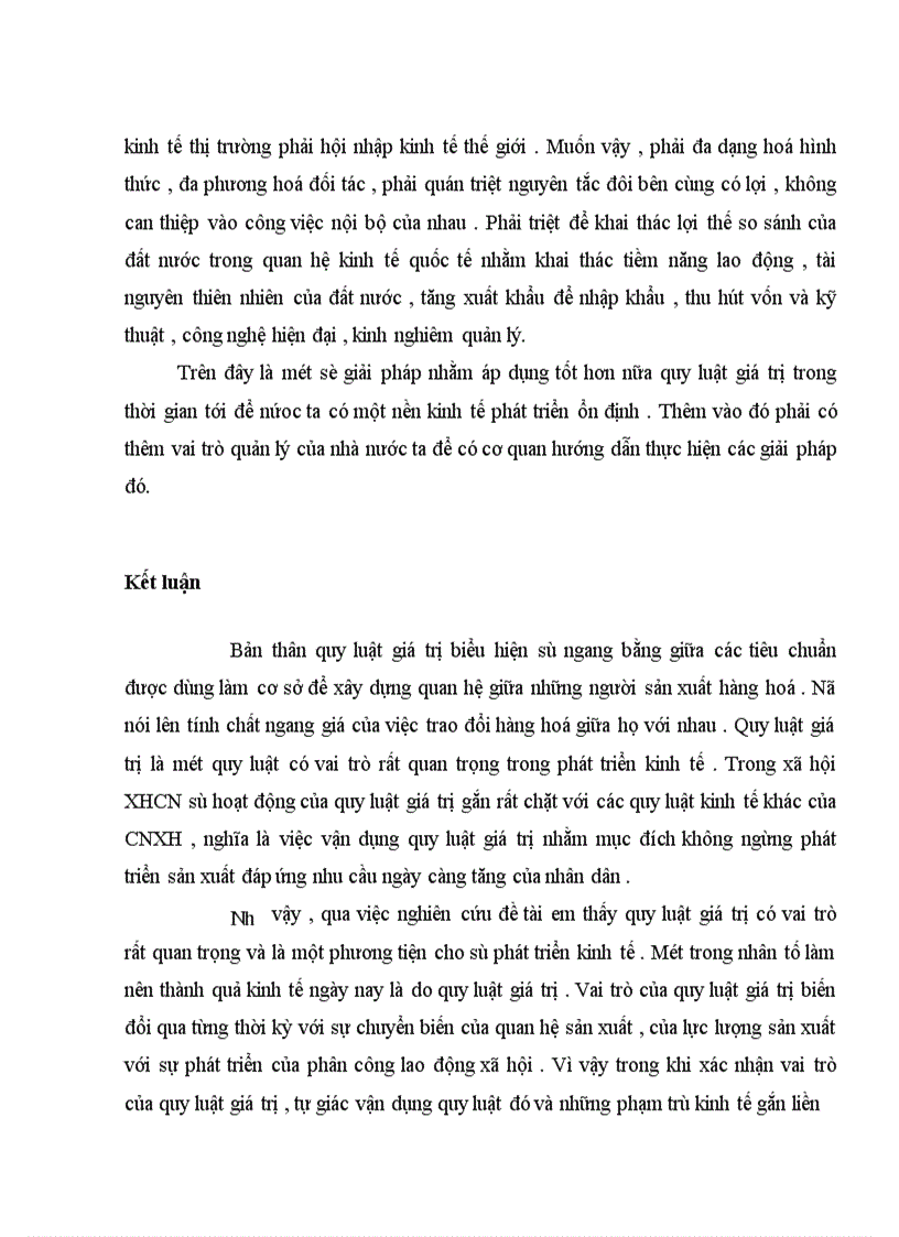 image for page quy luật giá trị và vai trò của nó trong nền kinh tế thị trường ở nước ta hiện nay 1