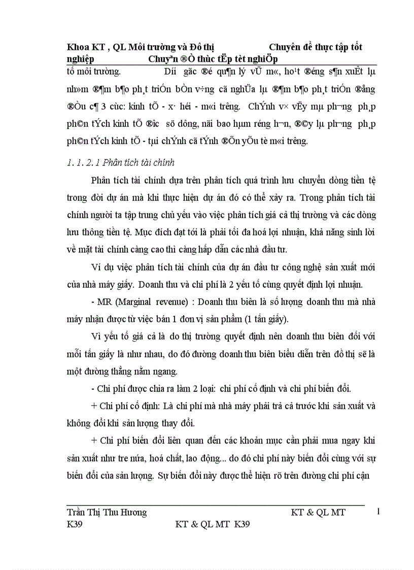 image for page Sử dụng phương pháp phân tích chi phí lợi ích mở rộng để đánh giá hiệu quả việc xây dựng hệ thống xử lí nước thải của nhà máy giấy Hoàng Văn Thụ