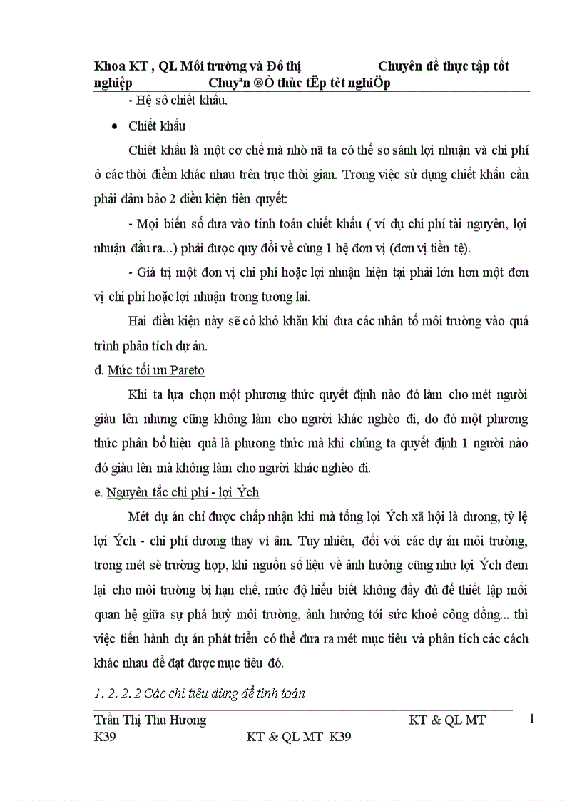 image for page Sử dụng phương pháp phân tích chi phí lợi ích mở rộng để đánh giá hiệu quả việc xây dựng hệ thống xử lí nước thải của nhà máy giấy Hoàng Văn Thụ