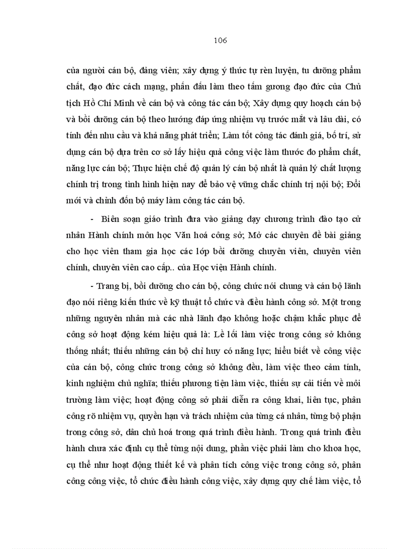 image for page Văn hoá công sở và quy chế văn hoá công sở tại các cơ quan hành chính nhà nước