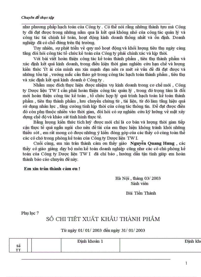 image for page Hoàn thiện công tác kế toán thành phẩm tiêu thụ thành phẩm và xác định kết quả kinh doanh ở Công ty Dược liệu TW I 1