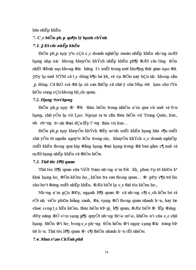 image for page Xây dựng và hoàn thiện các biện pháp phi thuế quan nhằm bảo hộ sản xuất trong nước trong điều kiện Việt Nam hội nhập WTO