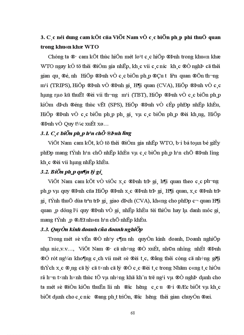 image for page Xây dựng và hoàn thiện các biện pháp phi thuế quan nhằm bảo hộ sản xuất trong nước trong điều kiện Việt Nam hội nhập WTO