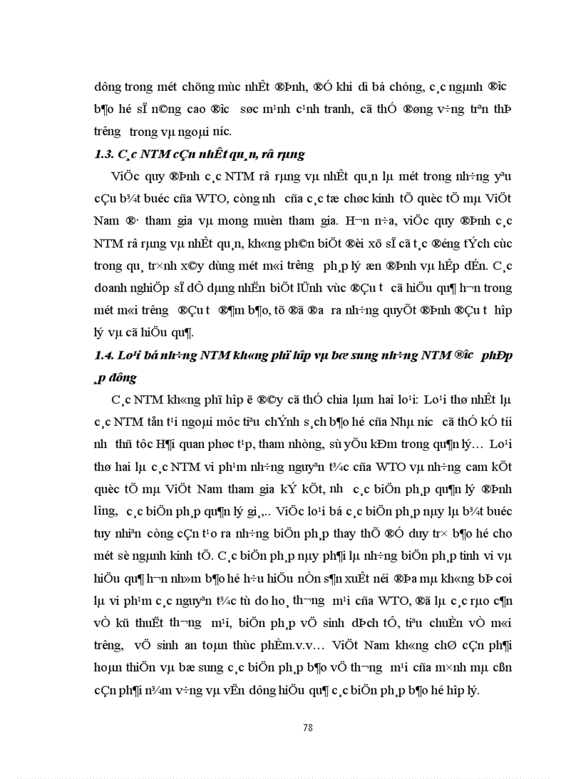 image for page Xây dựng và hoàn thiện các biện pháp phi thuế quan nhằm bảo hộ sản xuất trong nước trong điều kiện Việt Nam hội nhập WTO