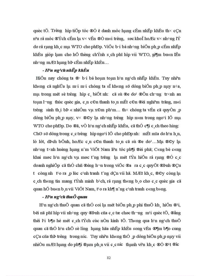 image for page Xây dựng và hoàn thiện các biện pháp phi thuế quan nhằm bảo hộ sản xuất trong nước trong điều kiện Việt Nam hội nhập WTO
