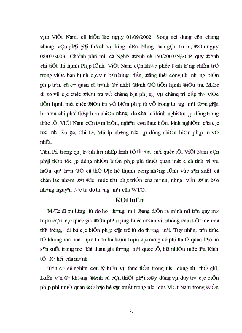 image for page Xây dựng và hoàn thiện các biện pháp phi thuế quan nhằm bảo hộ sản xuất trong nước trong điều kiện Việt Nam hội nhập WTO