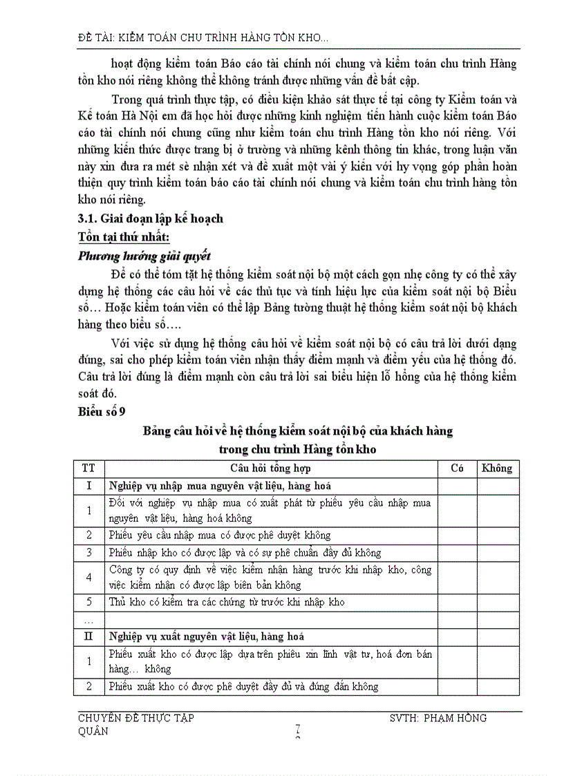 image for page Kiểm toán chu trình hàng tồn kho trong kiểm toán báo cáo tài chính do công ty Kiểm toán và Kế toán thực hiện 1