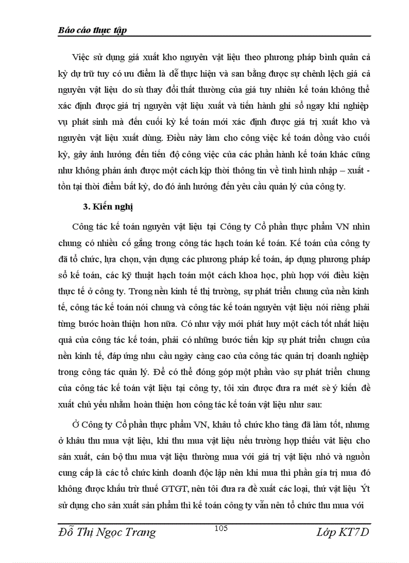 image for page Báo cáo thực tập tại Công ty Cổ phần thực phẩm Việt Nam