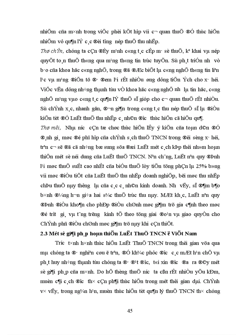 image for page Pháp luật về Thuế Thu nhập cá nhân ở Việt Nam Thực trang và phương hướng hoàn thiện