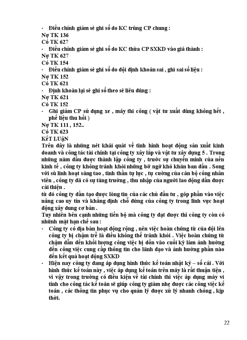 image for page Báo cáo thực tập tổng hợp của công ty xây lắp và vật tư xây dựng 5