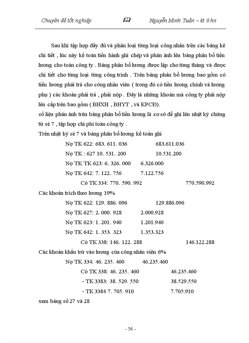 image for page tìm hiểu về công tác hạch toán kế toán tiền lương và các khoản trích theo lương ở công ty công trình giao thông 134 1