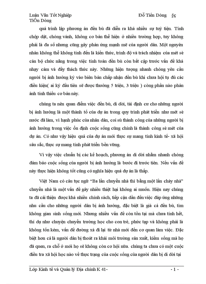 image for page Hoàn thiện chính sách và phương thức đền bù thiệt hại khi Nhà nước thu hồi đất trên địa bàn Thành phố Hà Nội