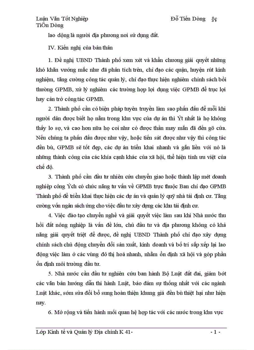 image for page Hoàn thiện chính sách và phương thức đền bù thiệt hại khi Nhà nước thu hồi đất trên địa bàn Thành phố Hà Nội