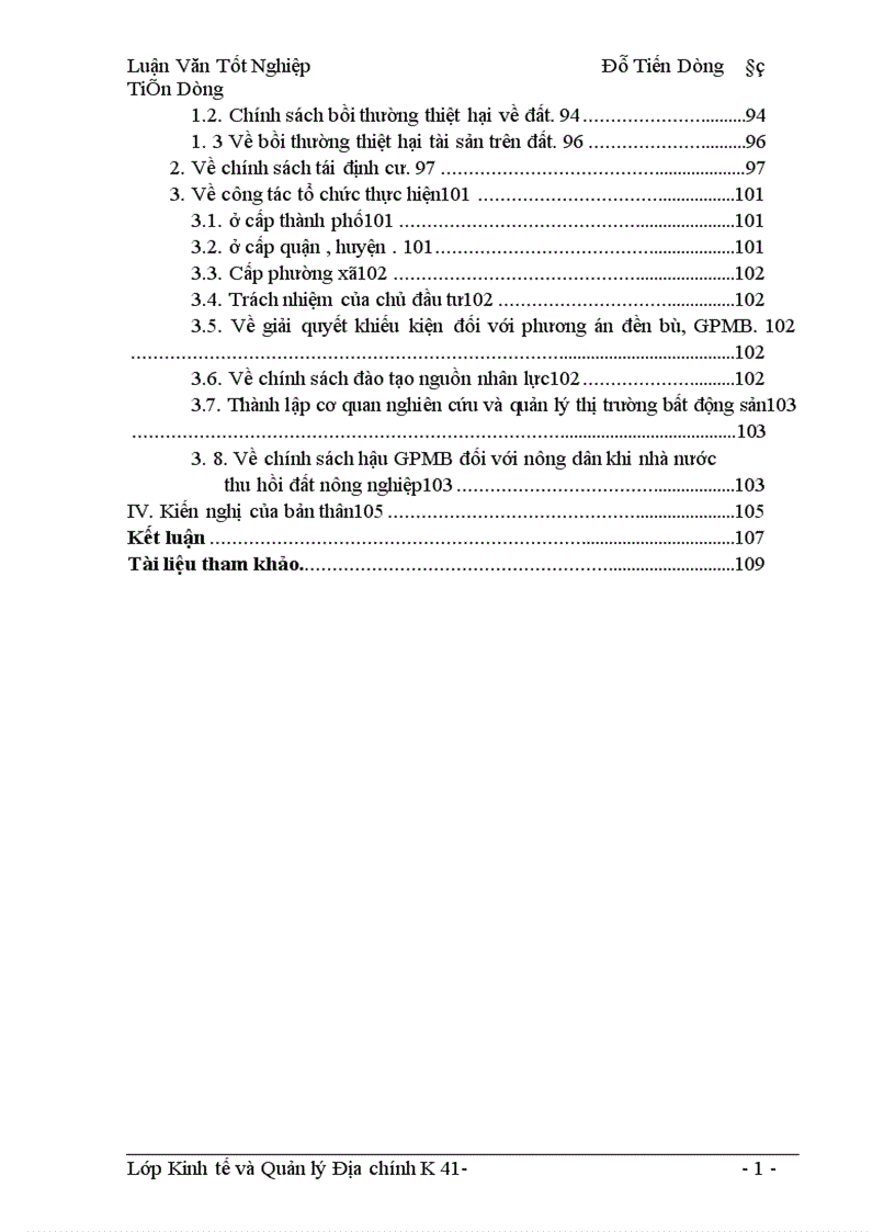 image for page Hoàn thiện chính sách và phương thức đền bù thiệt hại khi Nhà nước thu hồi đất trên địa bàn Thành phố Hà Nội