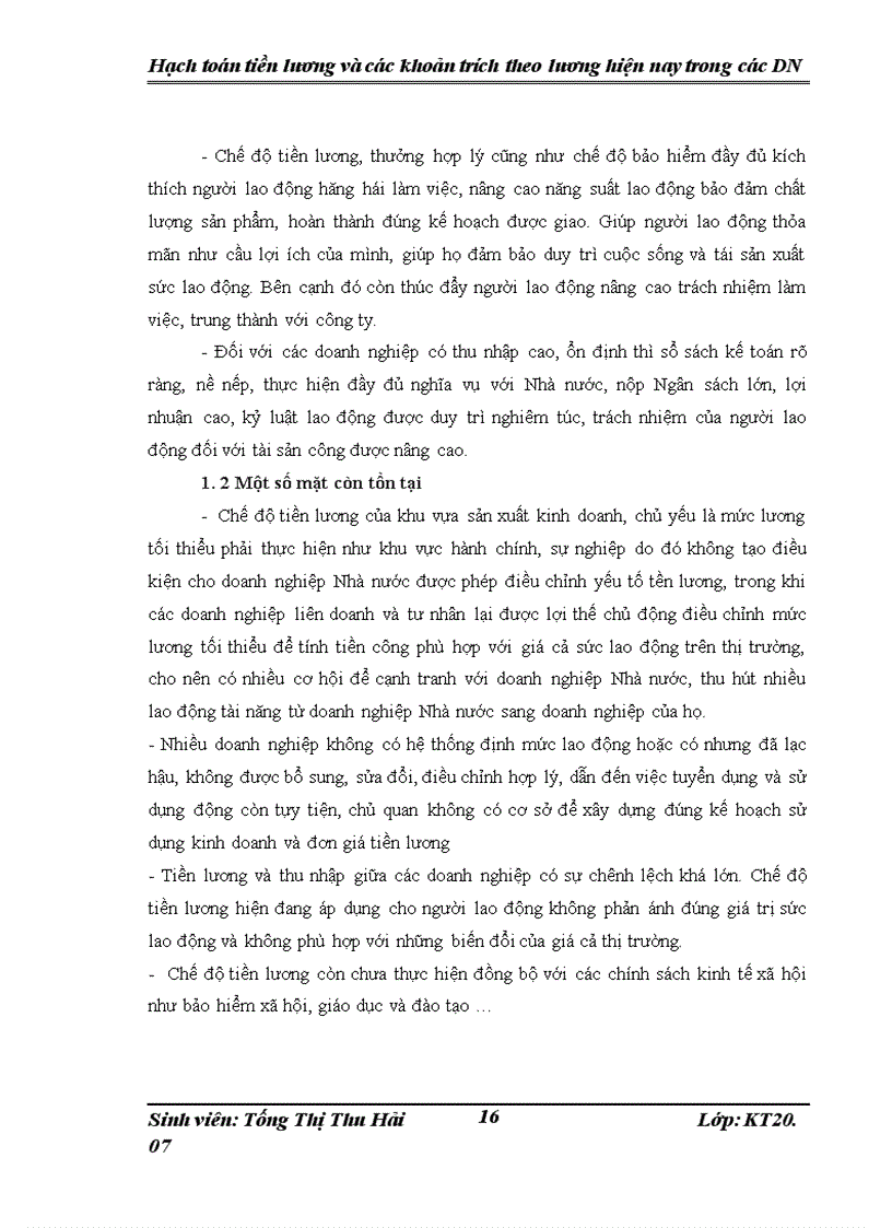 image for page Hạch toán tiền lương và các khoản trích theo lương hiện nay trong các doanh nghiệp