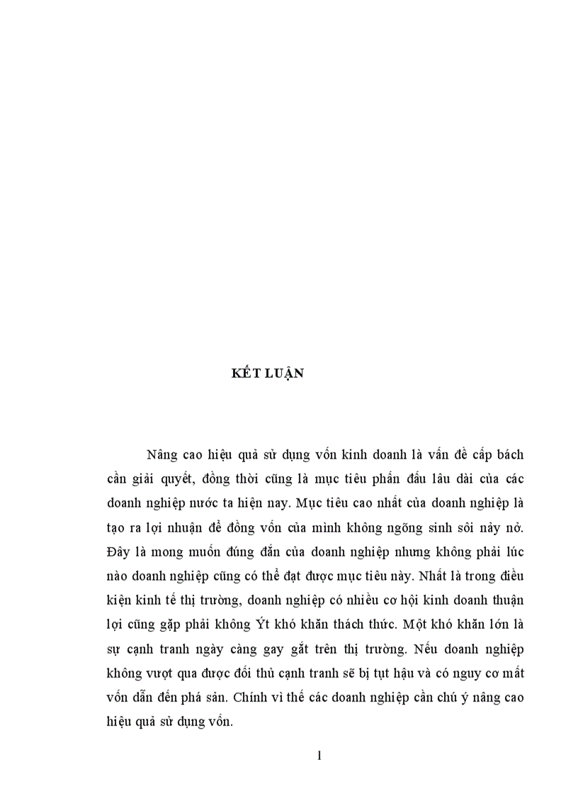 image for page Vốn kinh doanh và một số giải pháp nâng cao hiệu quả sử dụng vốn kinh doanh tại công ty vận tải thuỷ 1