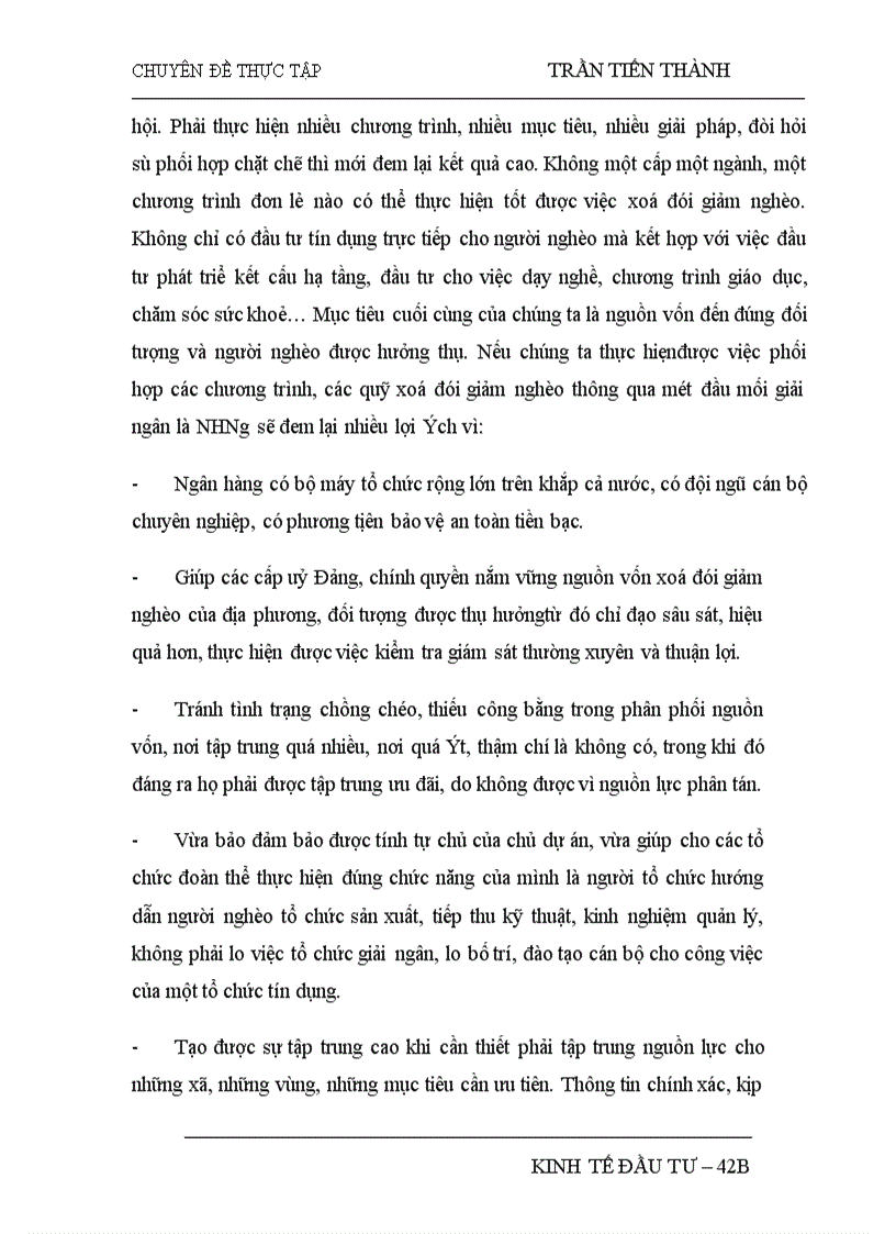 image for page Thực trạng sử dụng vốn đầu tư trong nước cho chương trình xoá đói giảm nghèo thời gian qua 1