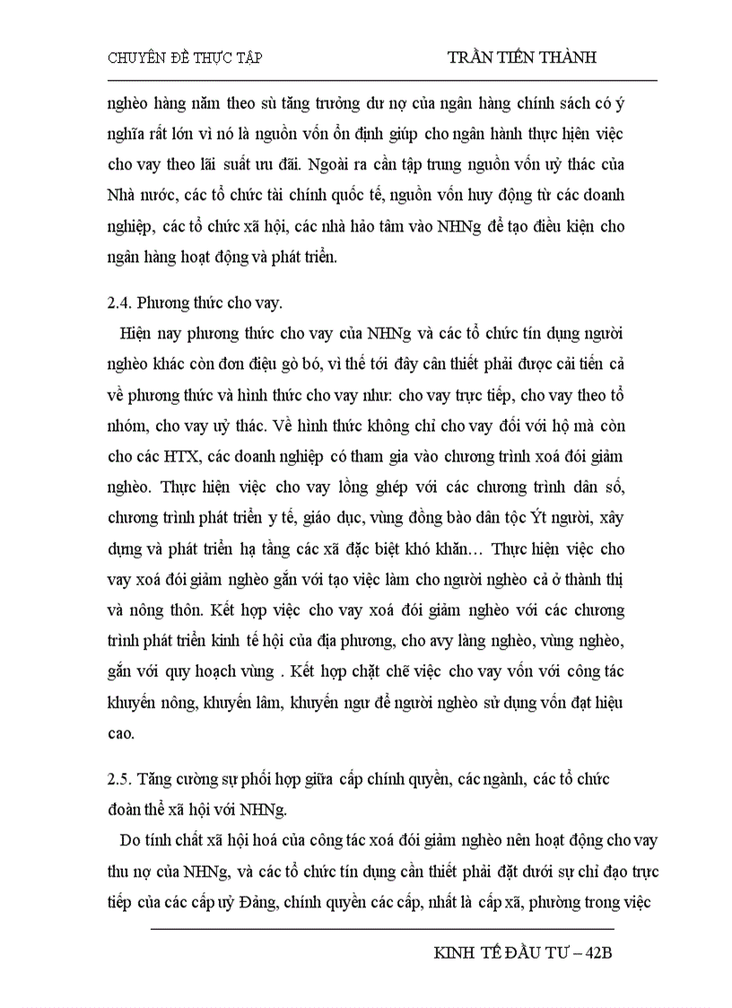 image for page Thực trạng sử dụng vốn đầu tư trong nước cho chương trình xoá đói giảm nghèo thời gian qua 1