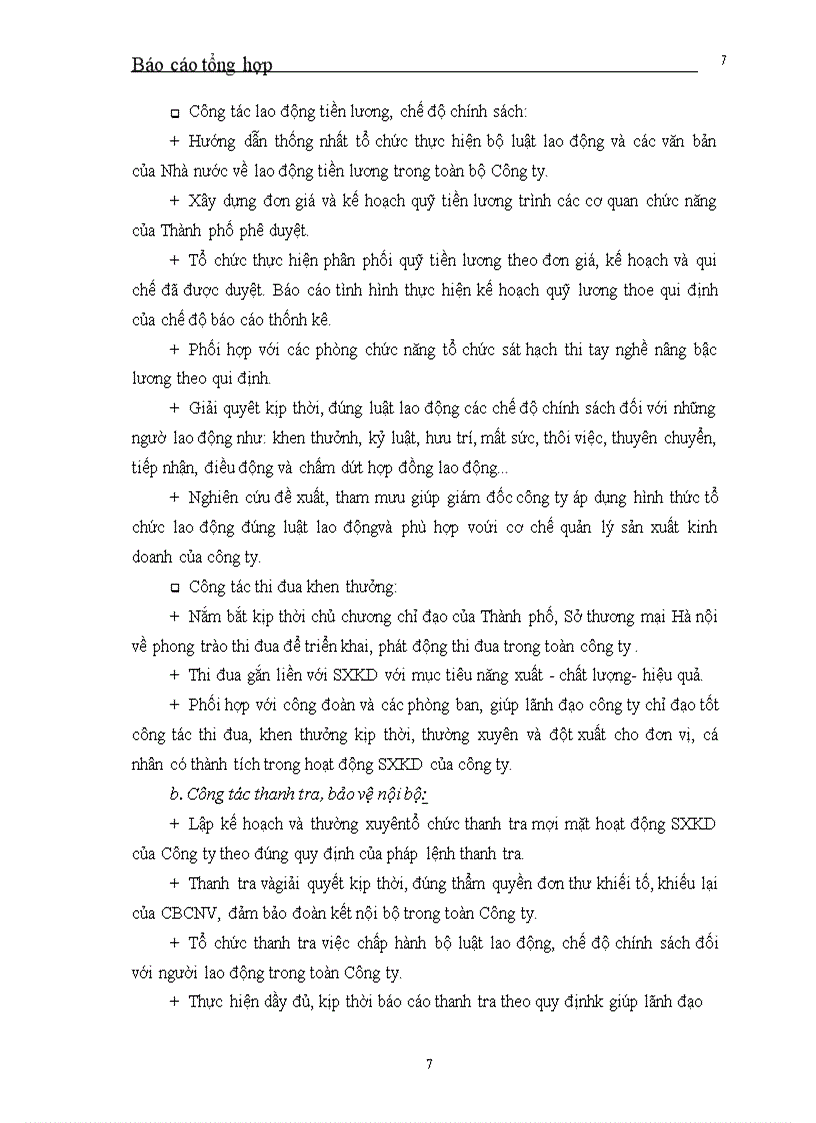 image for page Báo cáo tổng hợp tại Công ty Đầu tư xây lắp Thương mại Hà nội