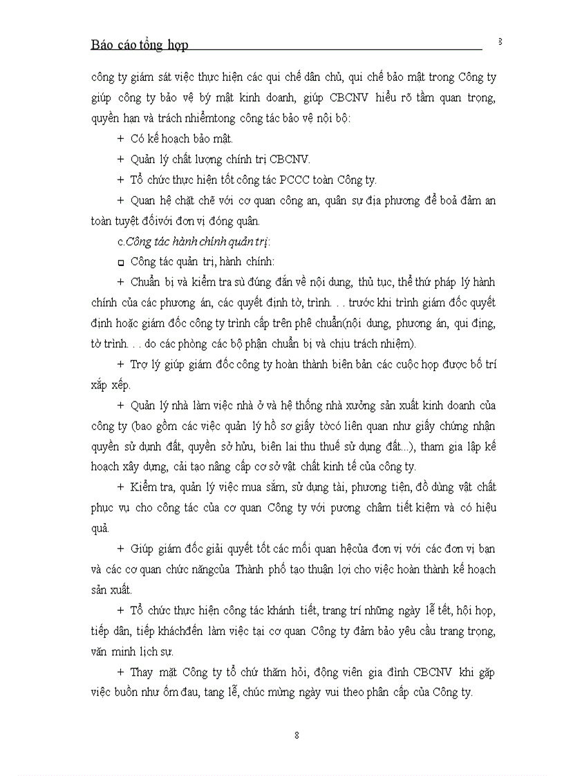 image for page Báo cáo tổng hợp tại Công ty Đầu tư xây lắp Thương mại Hà nội