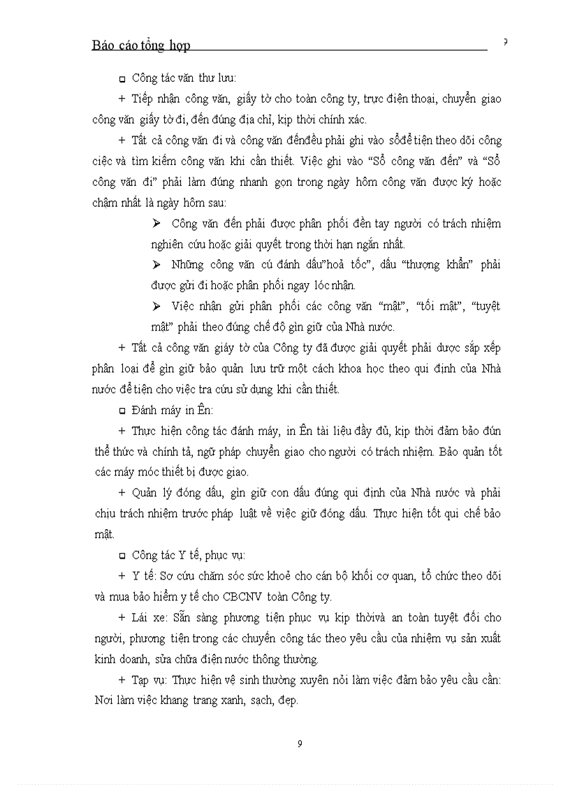 image for page Báo cáo tổng hợp tại Công ty Đầu tư xây lắp Thương mại Hà nội