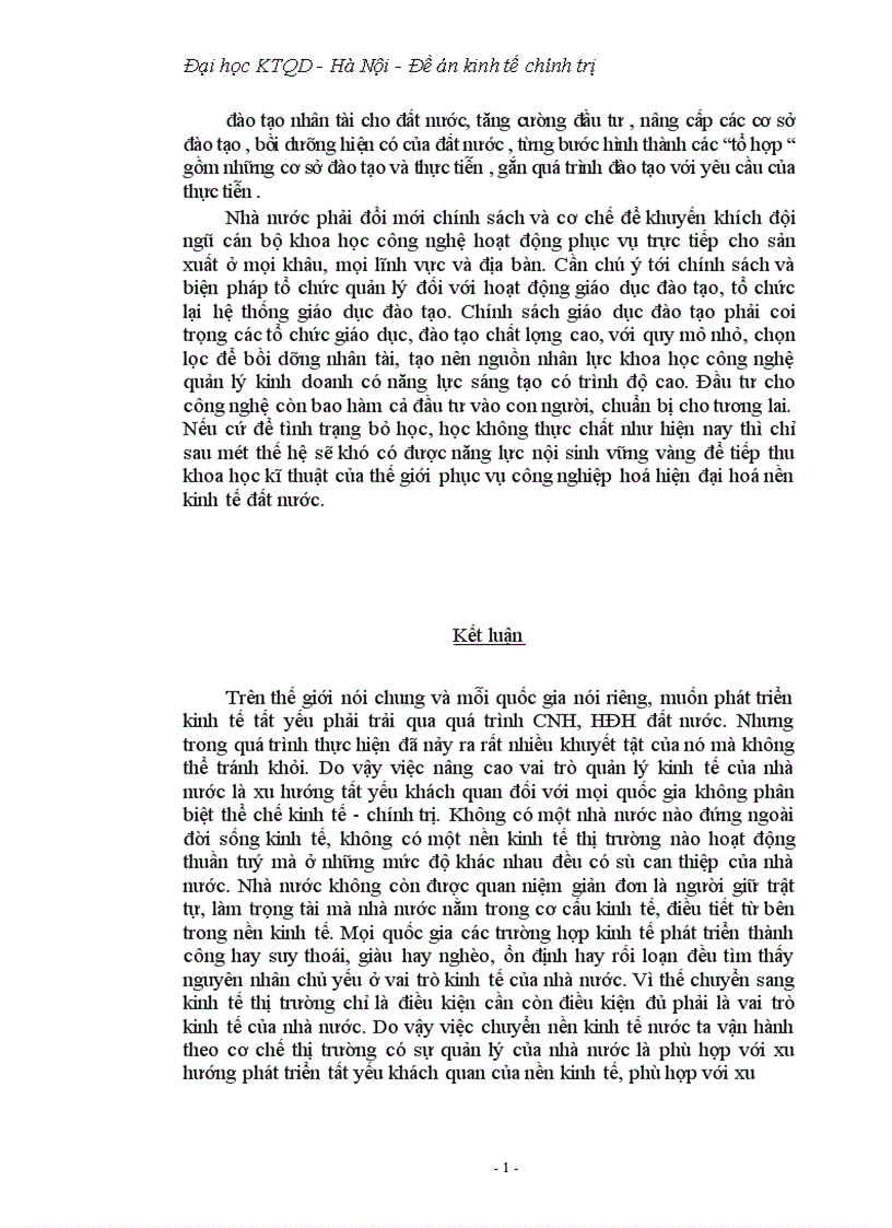 image for page Vai trò của Nhà Nước trong sự nghiệp công nghiệp hoá hiện đại hoá ở nước ta hiện nay 1