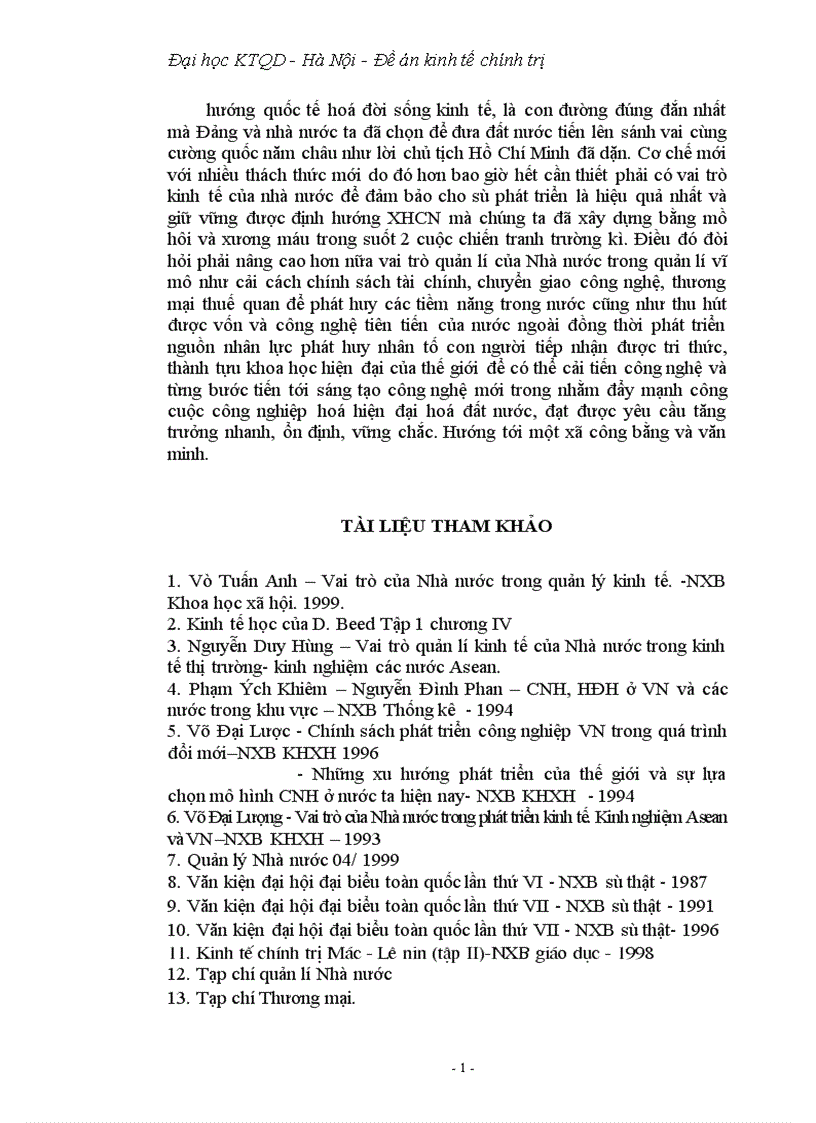 image for page Vai trò của Nhà Nước trong sự nghiệp công nghiệp hoá hiện đại hoá ở nước ta hiện nay 1