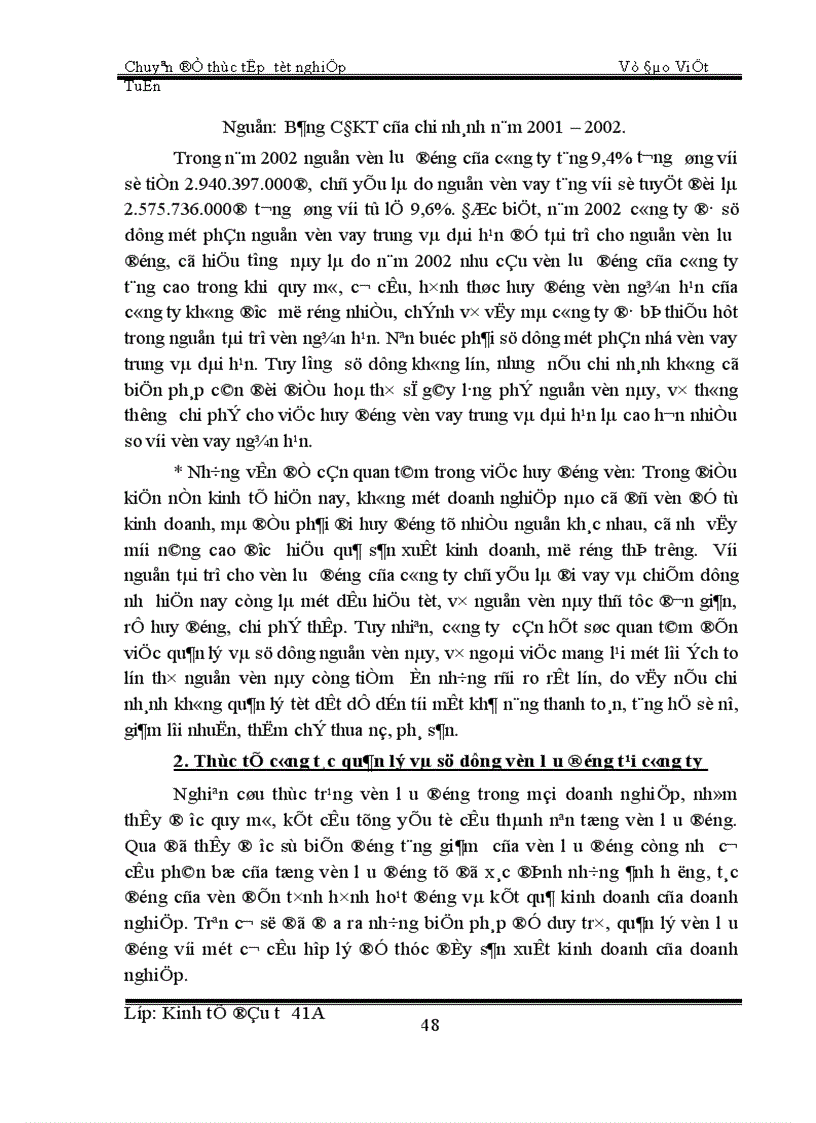 image for page Một số giải pháp nhằm nâng cao hiệu quả sử dụng vốn lưu động tại Công ty xây dưng Sông Đà 11 1