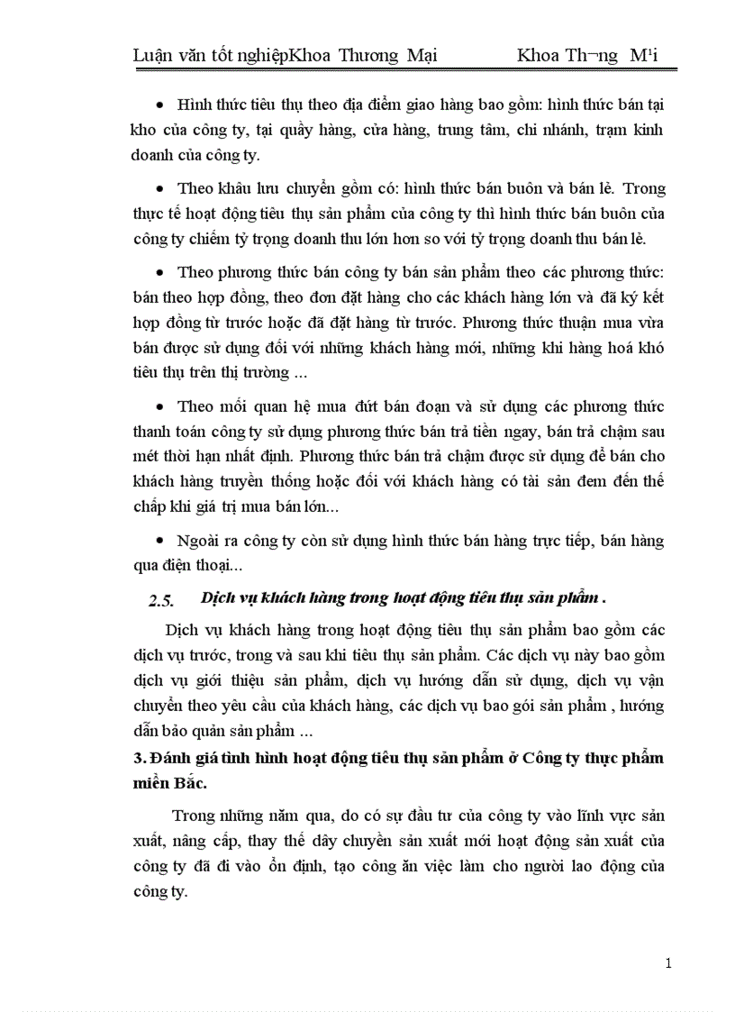 image for page Một số biện pháp đẩy mạnh hoạt động tiêu thụ sản phẩm ở công ty thực phẩm miền Bắc 1