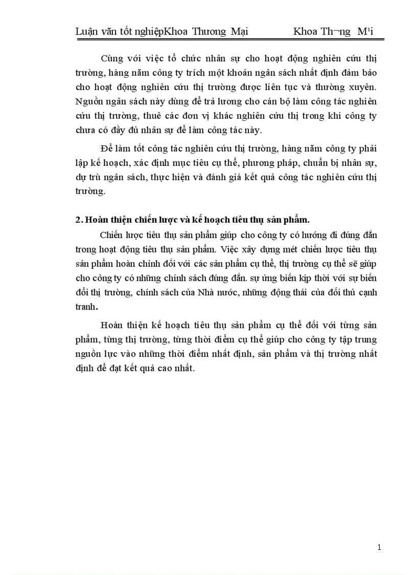 image for page Một số biện pháp đẩy mạnh hoạt động tiêu thụ sản phẩm ở công ty thực phẩm miền Bắc 1