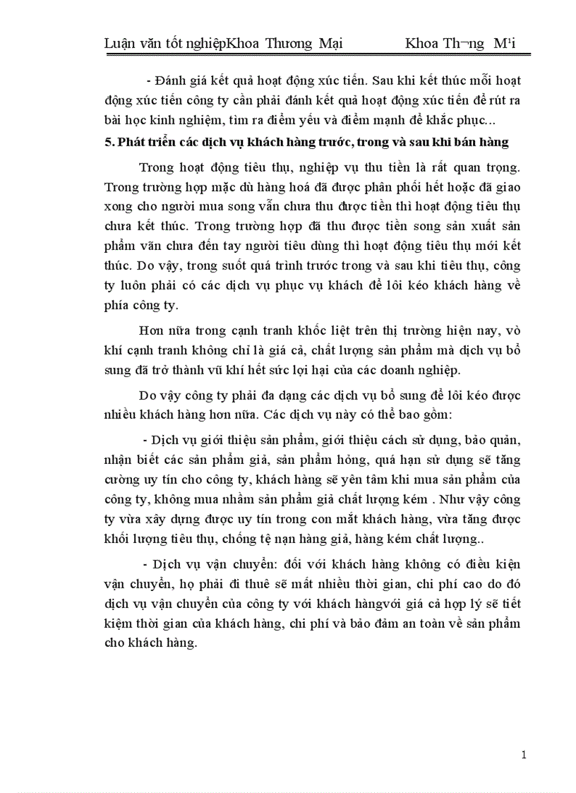 image for page Một số biện pháp đẩy mạnh hoạt động tiêu thụ sản phẩm ở công ty thực phẩm miền Bắc 1