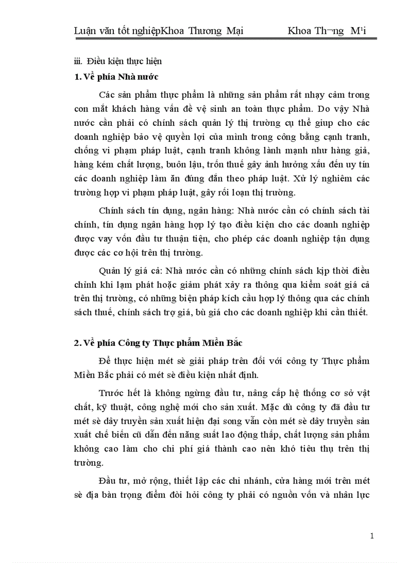 image for page Một số biện pháp đẩy mạnh hoạt động tiêu thụ sản phẩm ở công ty thực phẩm miền Bắc 1