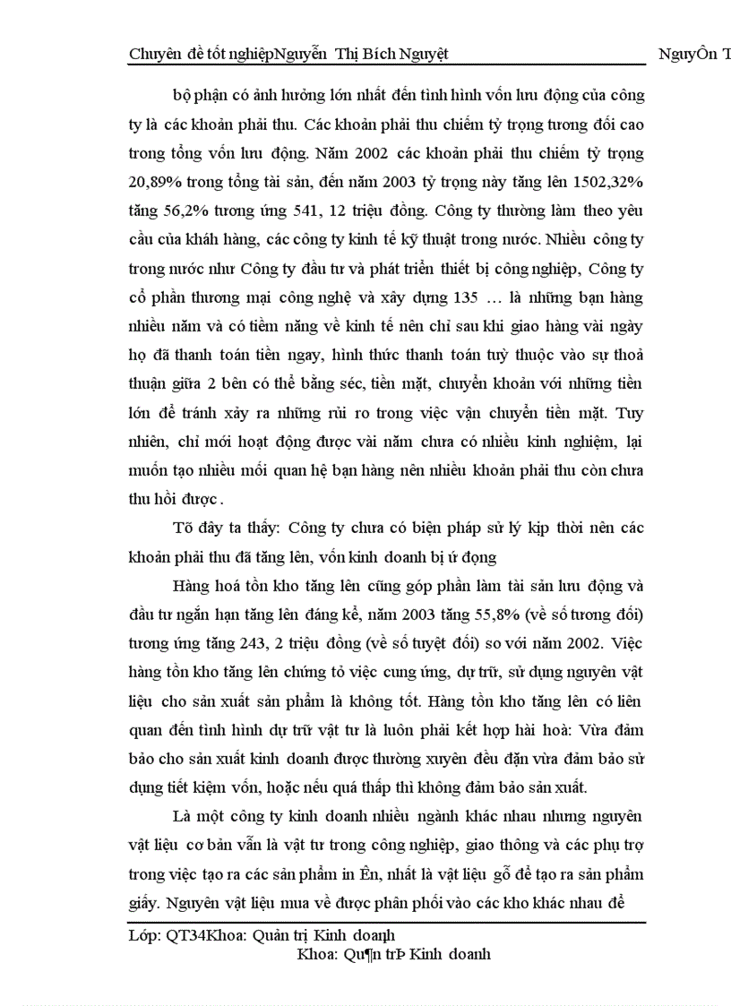 image for page Một số biện pháp nhằm nâng cao sử dụng vốn có hiệu quả tại Công ty cổ phần sản xuất và thương mại Tây Sơn 1