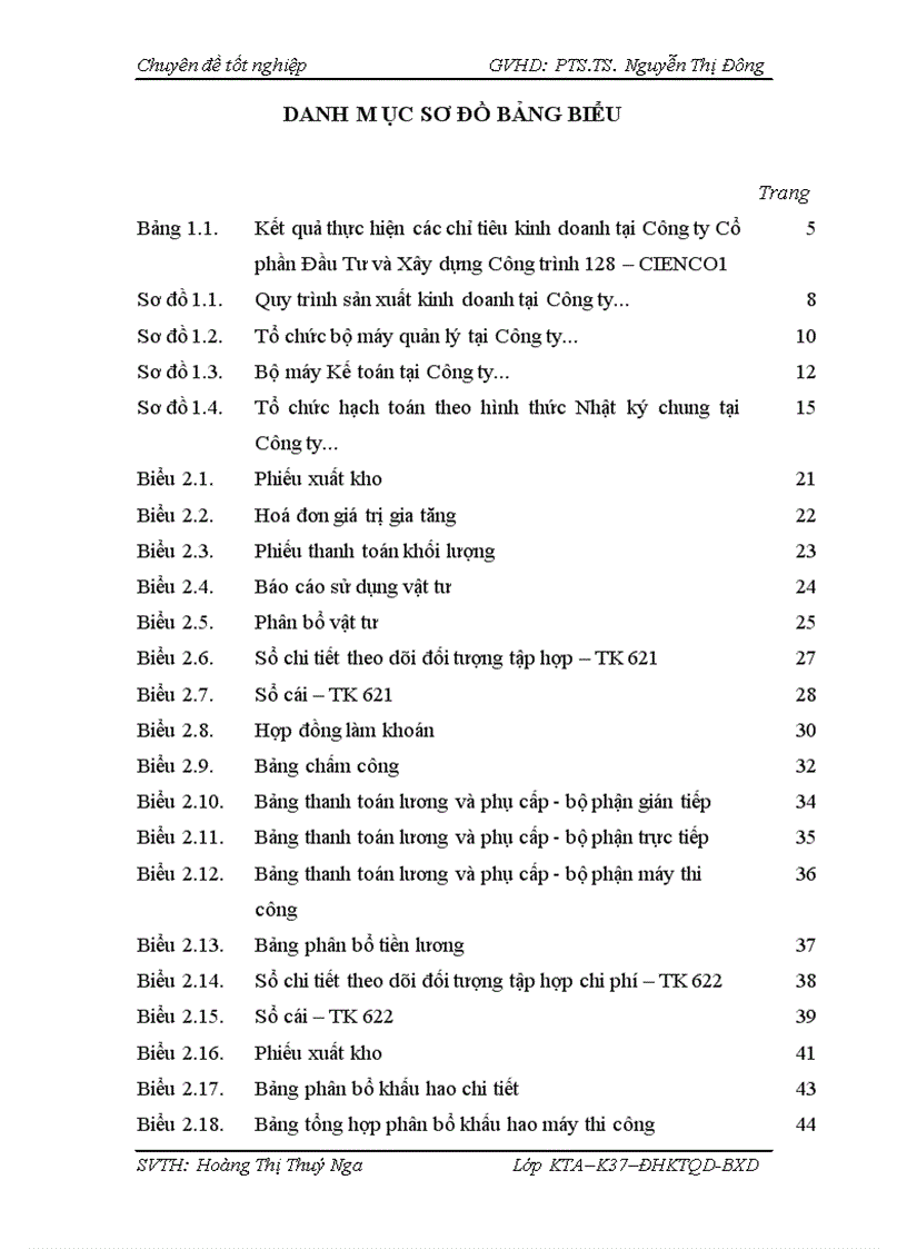 image for page Kế toán chi phí sản xuất và tính giá thành sản phẩm xây lắp tại Công ty cổ phần đầu tư và xây dựng công trình 128 CIenco1