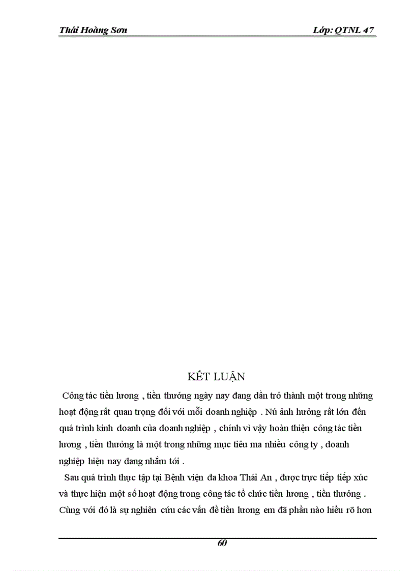 image for page Hoàn thiện công tác tổ chức tiền lương tại bệnh viện đa khoa Thái An 1