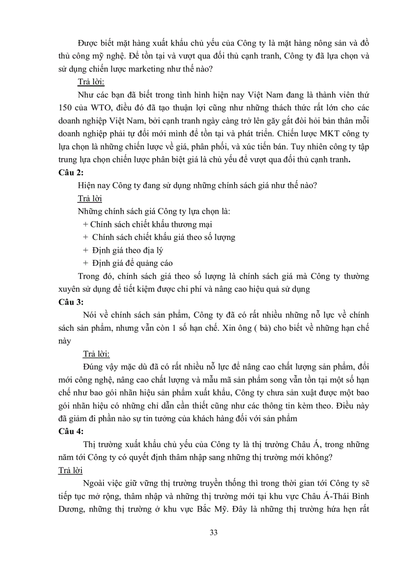 image for page Tái cấu trúc marketing mix xuất khẩu mặt hàng nông sản của Công ty Cổ phần xnk và hợp tác đầu tư Vilexim