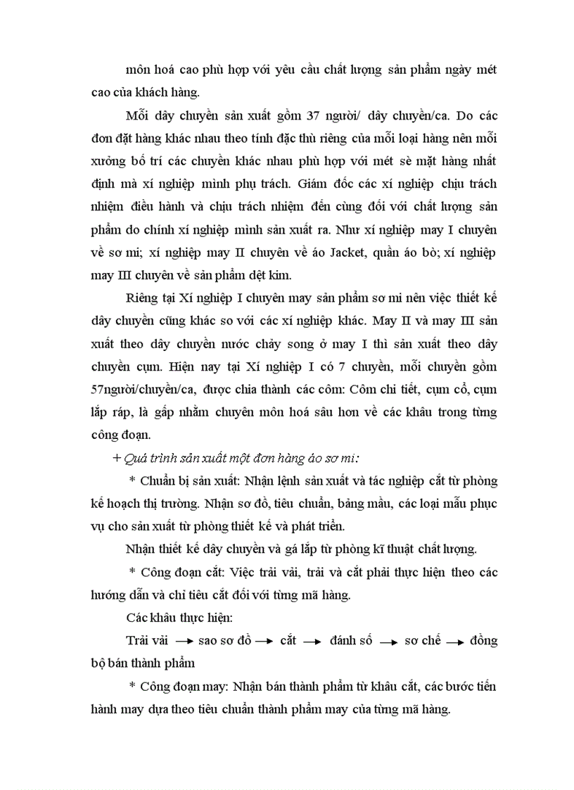 image for page Báo cáo thực tập tổng hợp của Công ty may Thăng Long Xí nghiệp I