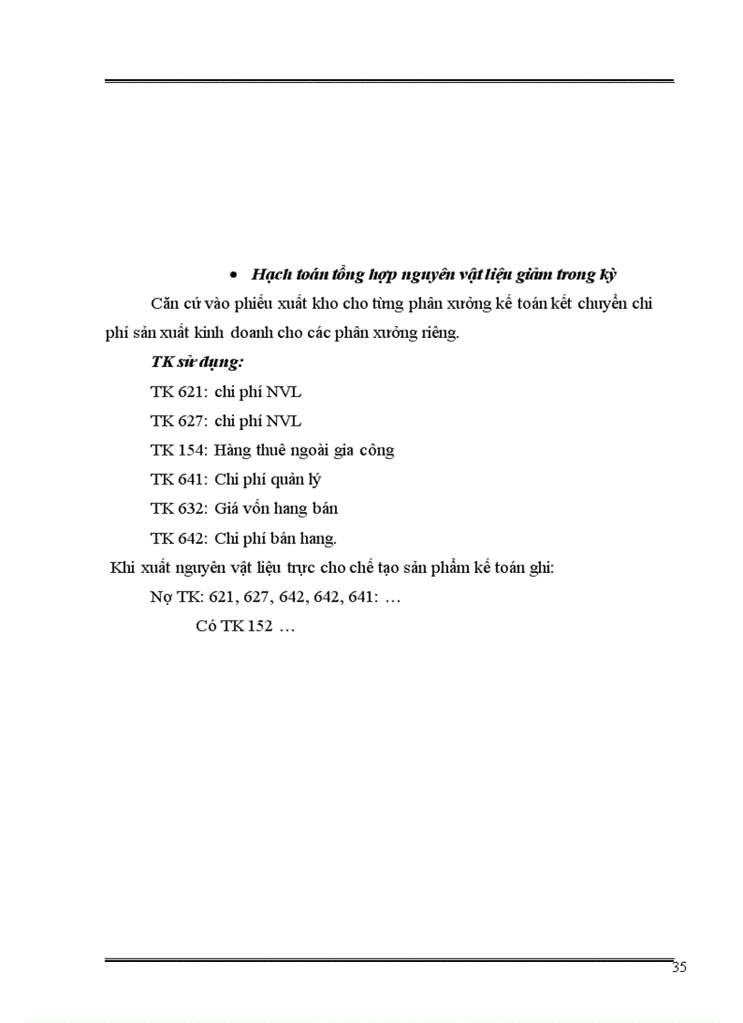 image for page hạch toán tổng hợp nguyên vật liệu tại công ty tnhh cơ khí đúc tiến đạt 1