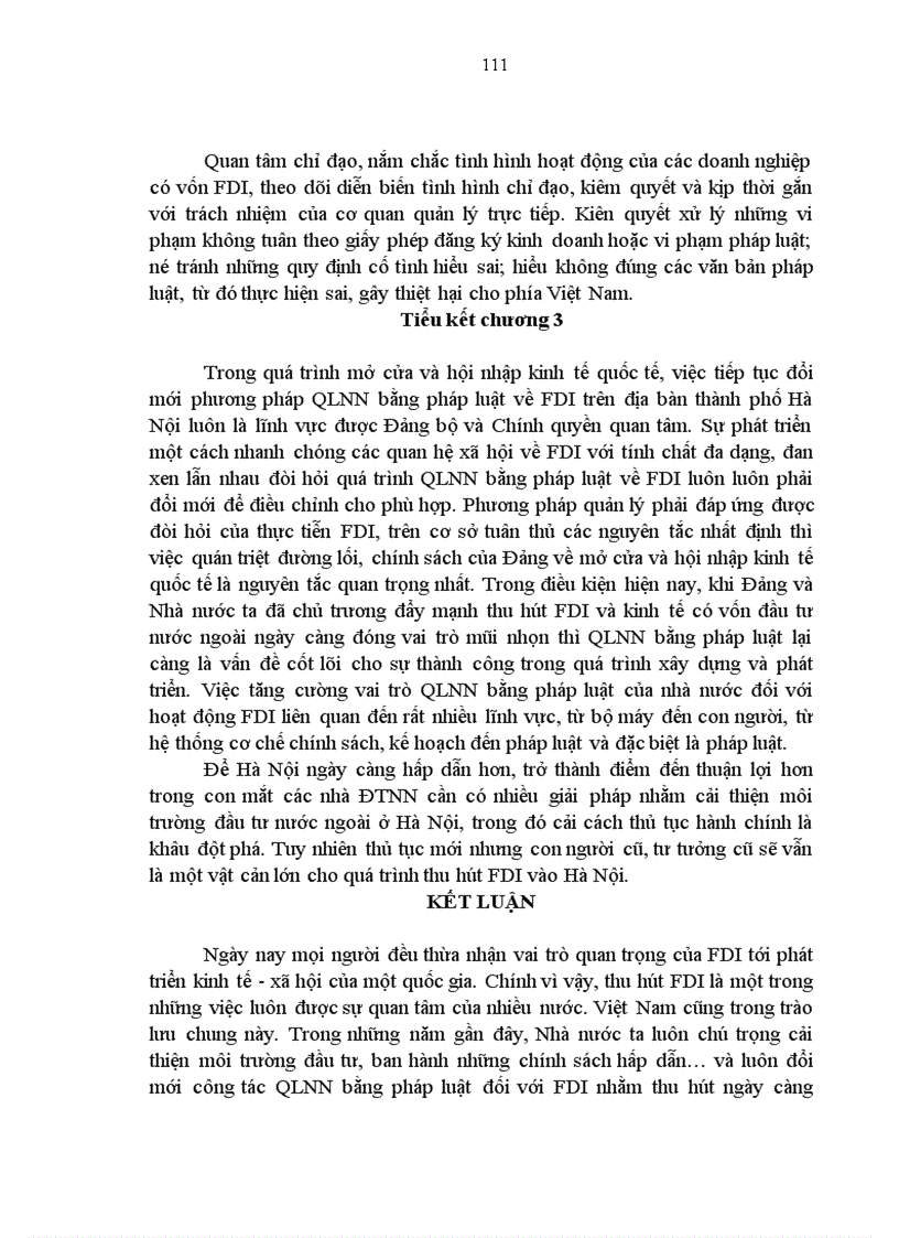 image for page Quản lý nhà nước bằng pháp luật đối với đầu tư trực tiếp nước ngoài trên địa bàn thành phố Hà Nội
