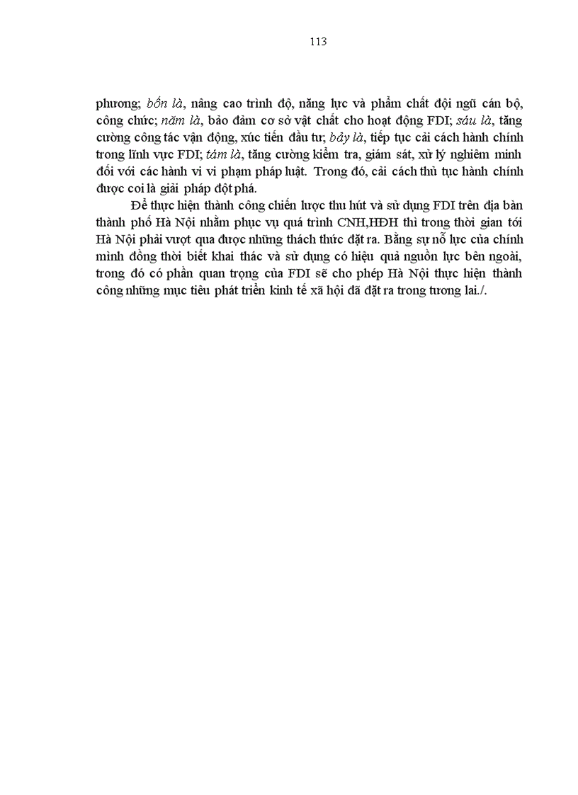 image for page Quản lý nhà nước bằng pháp luật đối với đầu tư trực tiếp nước ngoài trên địa bàn thành phố Hà Nội